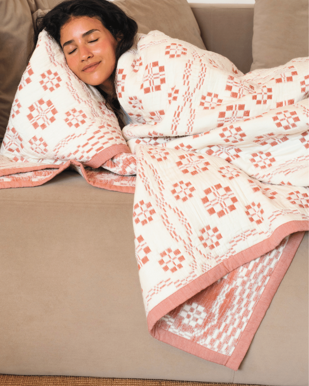 Terra Versatile Quilt Clay Rose