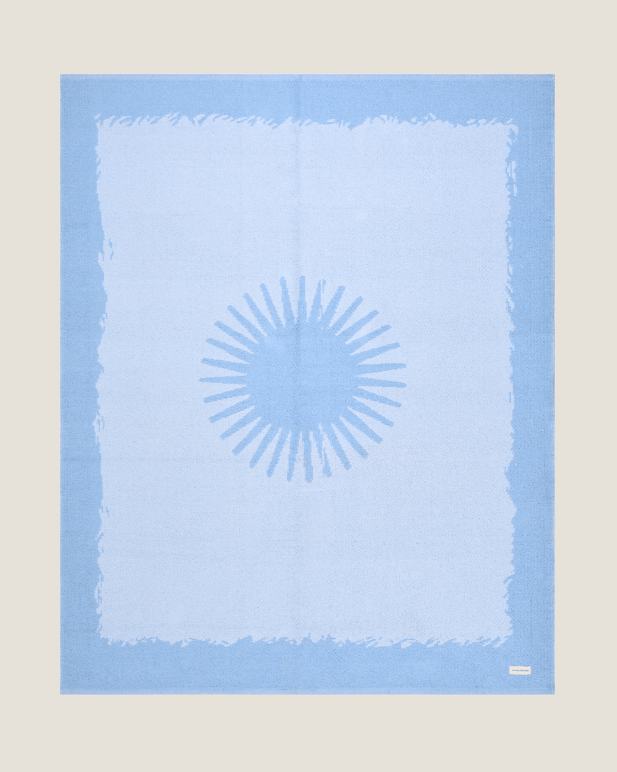 Earthen 100% Organic Cotton Rug - Dawn Saphire — Dawn Saphire — Dawn Saphire