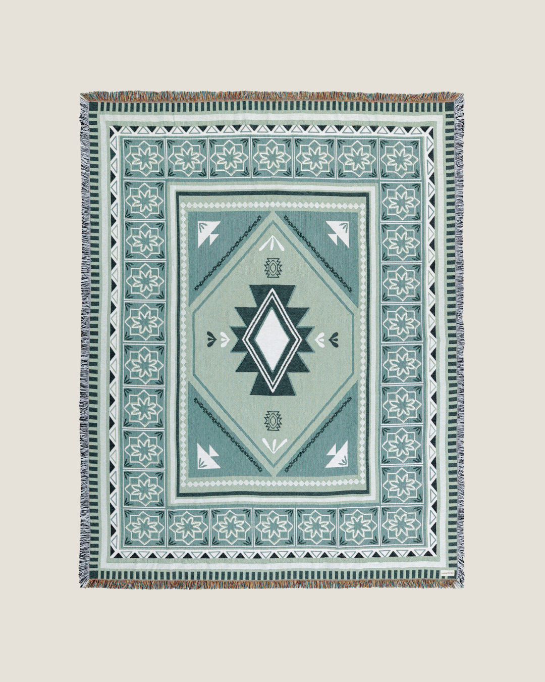 Green Fern Blanket - naming this later