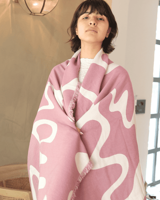 Whisperwind Bamboo Cotton Throw Wildform Rosewood