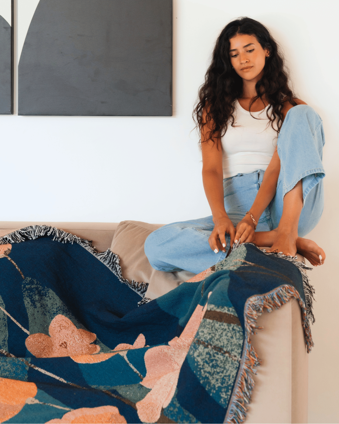 Midnight Garden blanket