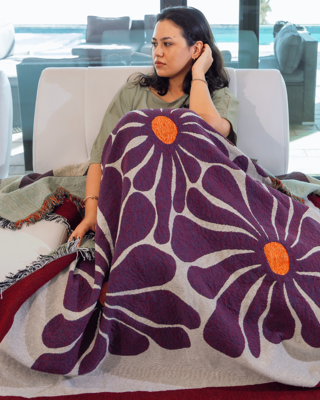 Wild Bloom Blanket – Clay Berry