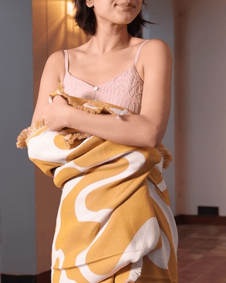 Whisperwind Bamboo Cotton Throw Wildform Clay