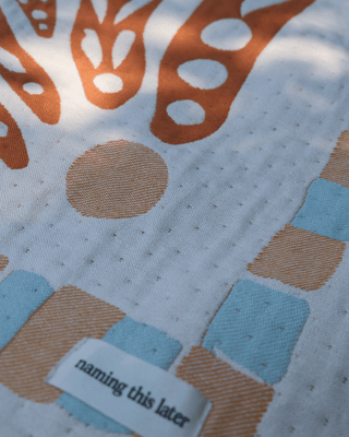 Aeraloom Jacquard Cotton Bamboo Throw Desert Horizon