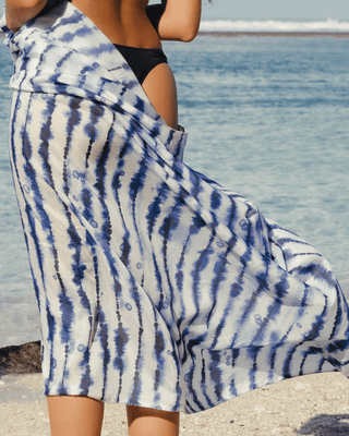 Drift Indigo Sarong