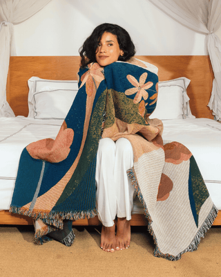 Peach Canopy blanket