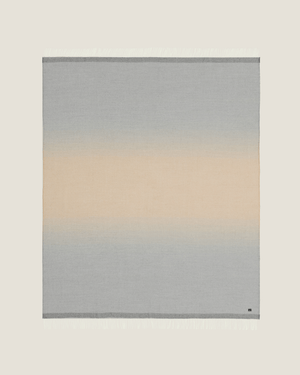 Alpaca Wool Grey & Beige blanket