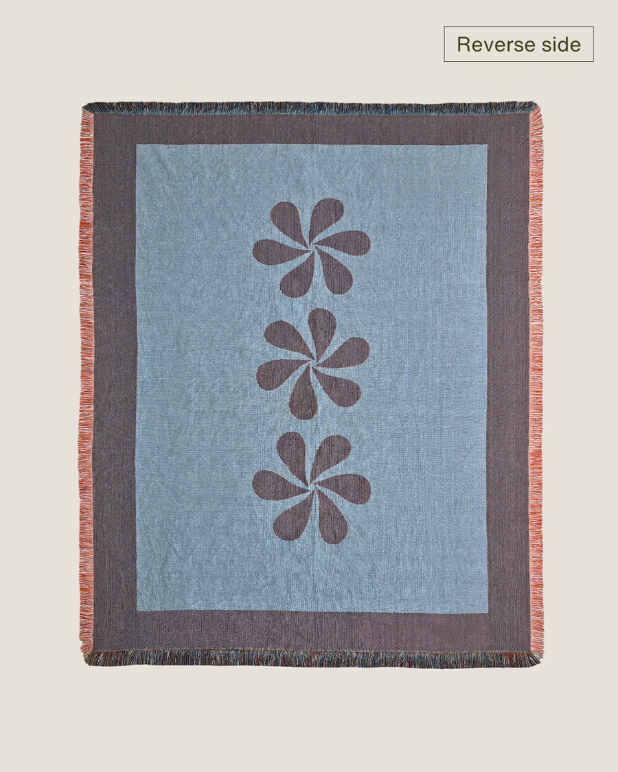 Daisy Clay blanket