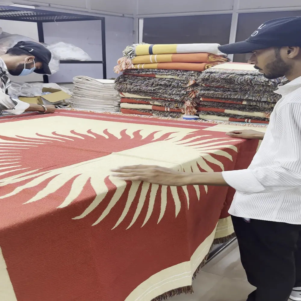 Checking a finished throw